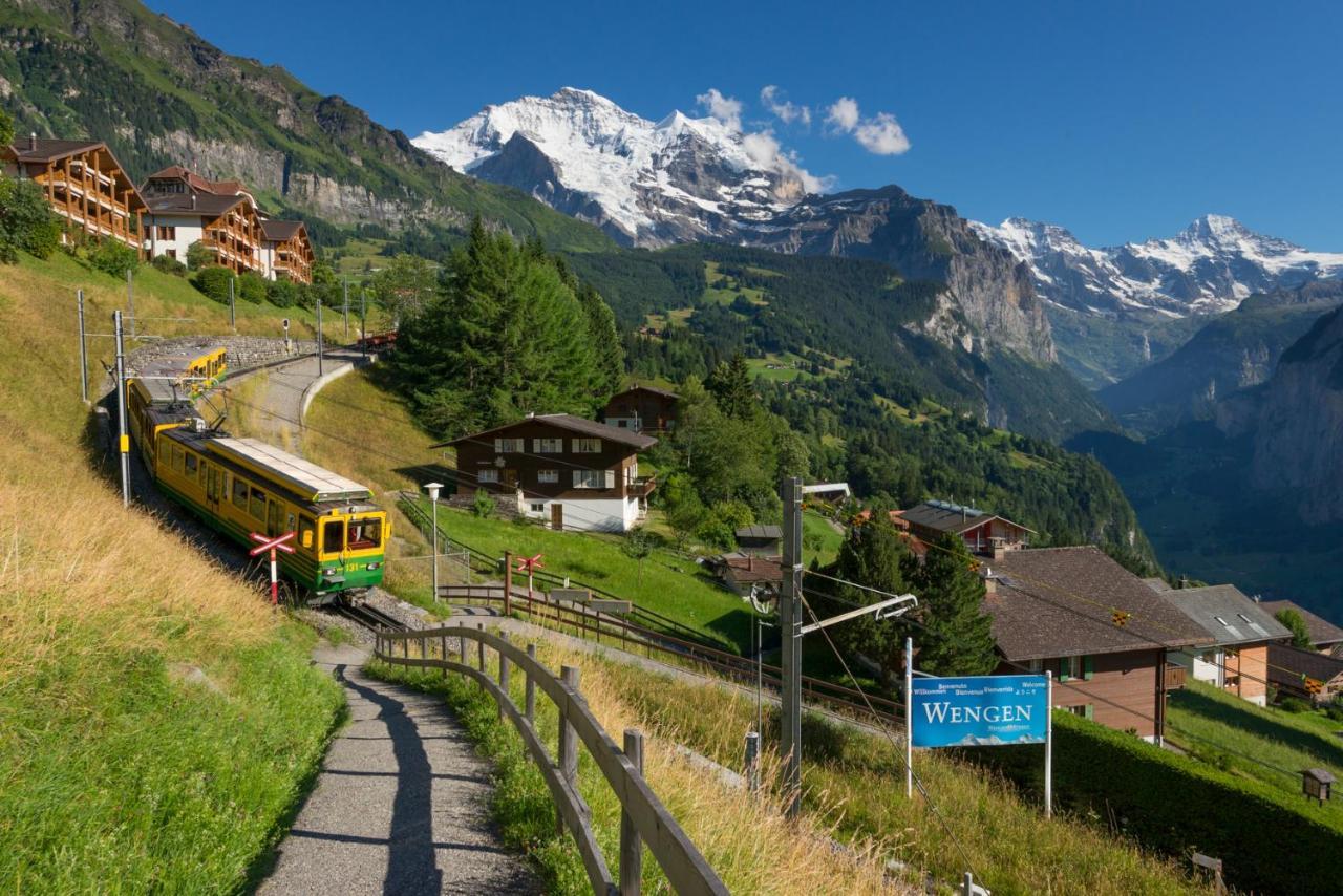 Chalet Am Acher 3 Wengen Exterior foto